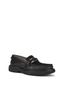 ALLSAINTS Gibbs Chain Loafer in Black