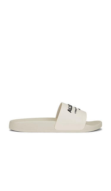 ALLSAINTS Underground Slider in White | Men's Sandals & Slides in White