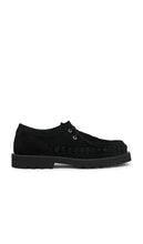 ALLSAINTS Skiff Woven Shoe in Black | Men's Shoes in Black