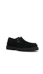 ALLSAINTS Skiff Woven Shoe in Black