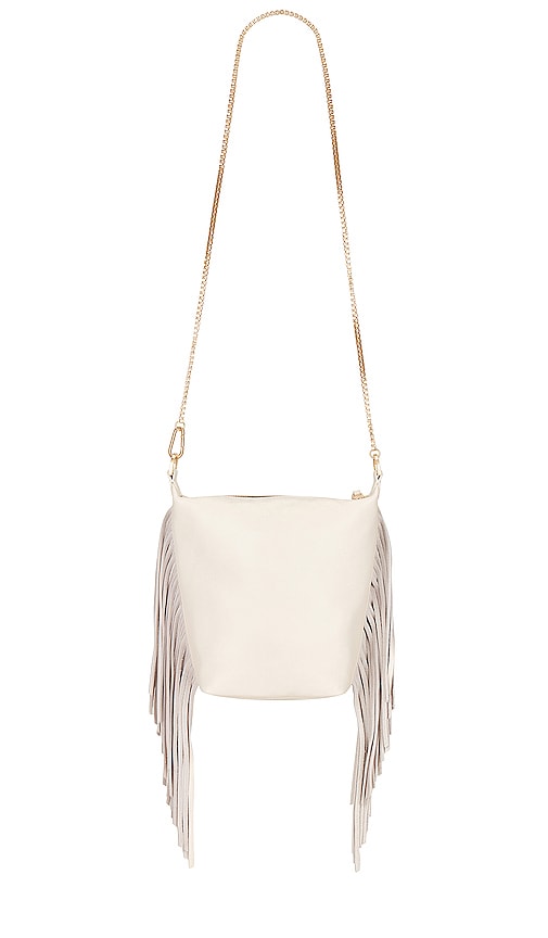 ALLSAINTS Evaline Fringe Crossbody in White