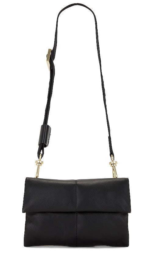 ALLSAINTS Ezra Quilt Crossbody in Black