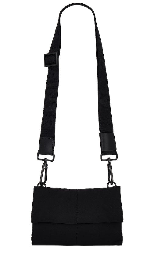 ALLSAINTS Ezra Nylon Crossbody in Black
