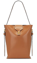 ALLSAINTS Miro Shoulder Bag in Cognac