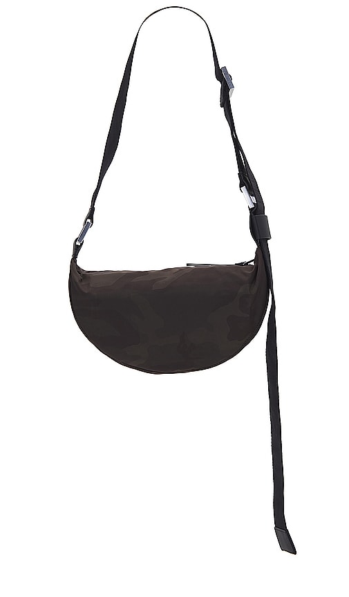 ALLSAINTS Half Moon Crossbody in Dark Green