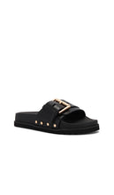 ALLSAINTS Ellie Stud Slider in Black