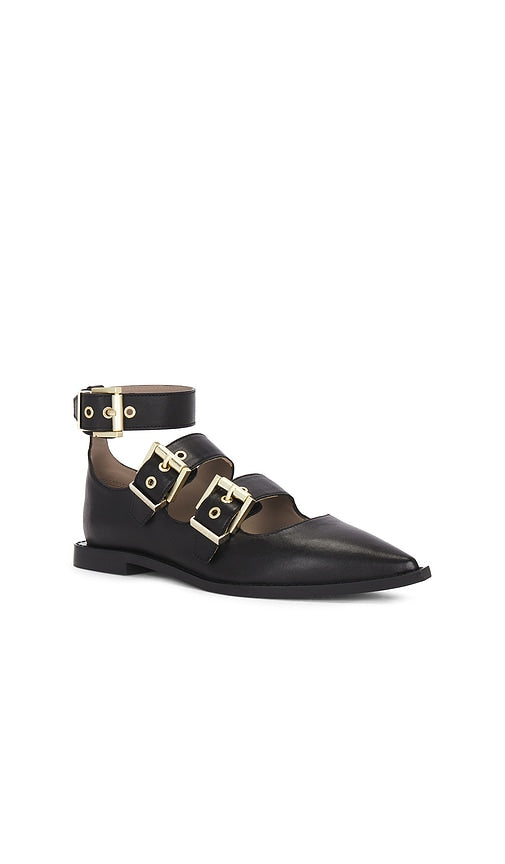 ALLSAINTS Susan Buckle Mary Jane in Black