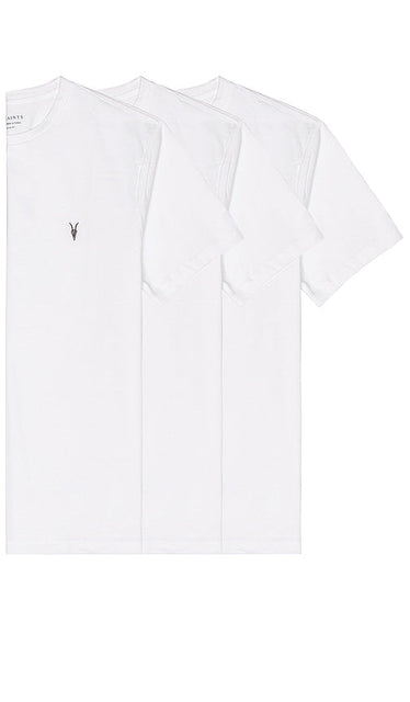 ALLSAINTS Brace Tonic 3 Pack in White - ALLSAINTS Lot de 3 attelles toniques en blanc - ALLSAINTS Brace Tonic 3 件装白色 - ALLSAINTS Brace Tonic 3er-Pack in Weiß - ALLSAINTS 브레이스 토닉 3 팩 화이트 색상 - Confezione da 3 tonici per tutori ALLSAINTS in bianco