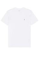 ALLSAINTS Brace Tonic Crew Tee in White - T-shirt ras du cou ALLSAINTS Brace Tonic en blanc - ALLSAINTS Brace Tonic 白色圆领 T 恤 - ALLSAINTS Brace Tonic Crew T-Shirt in Weiß - ALLSAINTS Brace 토닉 크루 티셔츠 화이트 색상 - Maglietta ALLSAINTS Brace Tonic Crew in bianco