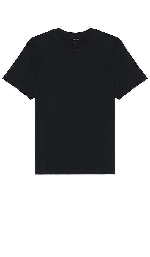 ALLSAINTS Curtis Tee in Black - T-shirt ALLSAINTS Curtis en noir - ALLSAINTS Curtis 黑色 T 恤 - ALLSAINTS Curtis T-Shirt in Schwarz - ALLSAINTS 커티스 티셔츠 색상 - T-shirt Curtis ALLSAINTS in nero