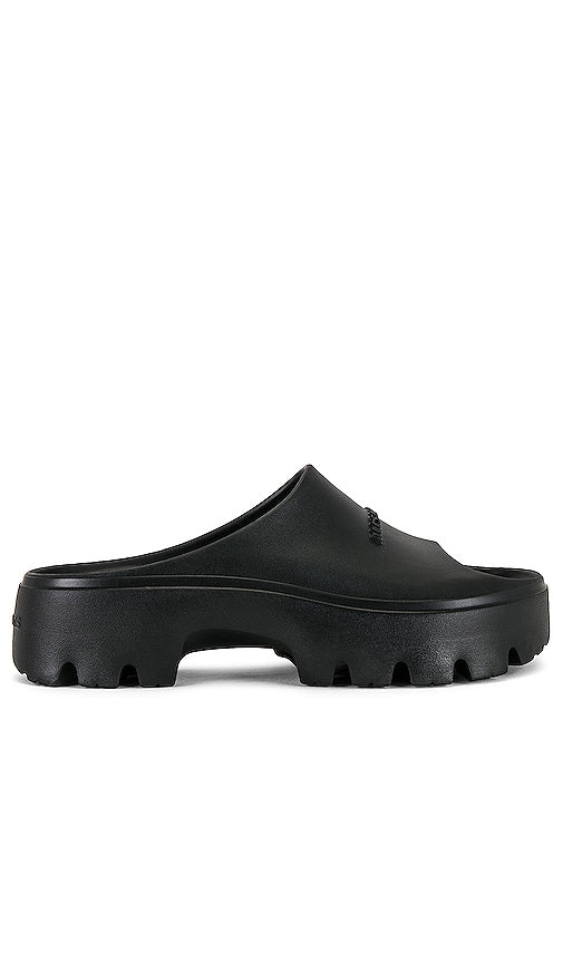 ALLSAINTS Eclipse Flatform Slider in Black - ALLSAINTS Eclipse Flatform Slider en noir - ALLSAINTS Eclipse 黑色厚底拖鞋 - ALLSAINTS Eclipse Flatform Slider in Schwarz - ALLSAINTS Eclipse 플랫폼 슬라이더(블랙) - Slider flatform ALLSAINTS Eclipse in nero