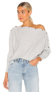 ALLSAINTS Ellie Sweater in Grey - Pull ALLSAINTS Ellie en gris - ALLSAINTS Ellie 灰色毛衣 - ALLSAINTS Ellie Pullover in Grau - ALLSAINTS 엘리 스웨터그레이 색상 - Maglione ALLSAINTS Ellie in grigio