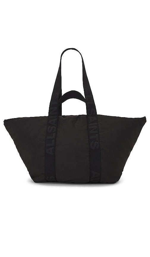 ALLSAINTS Esme Nylon Tote in Black - ALLSAINTS Sac fourre-tout en nylon Esme en noir - ALLSAINTS Esme 黑色尼龙托特包 - ALLSAINTS Esme Nylontasche in Schwarz - ALLSAINTS Esme 나일론 토트블랙 색상 - Borsa tote in nylon Esme ALLSAINTS nera