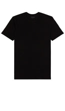 ALLSAINTS Figure Crew Tee in Black - T-shirt ras du cou ALLSAINTS en noir - ALLSAINTS 黑色花样圆领 T 恤 - ALLSAINTS Figure Crew T-Shirt in Schwarz - ALLSAINTS 피규어 크루 티셔츠 색상 - T-shirt girocollo con figura ALLSAINTS in nero