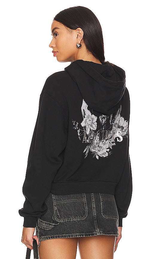ALLSAINTS Fortuna Pippa Hoody in Black - Sweat à capuche ALLSAINTS Fortuna Pippa en noir - ALLSAINTS Fortuna Pippa 黑色连帽衫 - ALLSAINTS Fortuna Pippa Kapuzenpullover in Schwarz - ALLSAINTS Fortuna Pippa 후디 색상 - Felpa con cappuccio ALLSAINTS Fortuna Pippa in nero