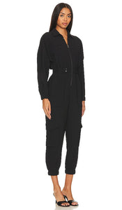 ALLSAINTS Frieda Jumpsuit in Black