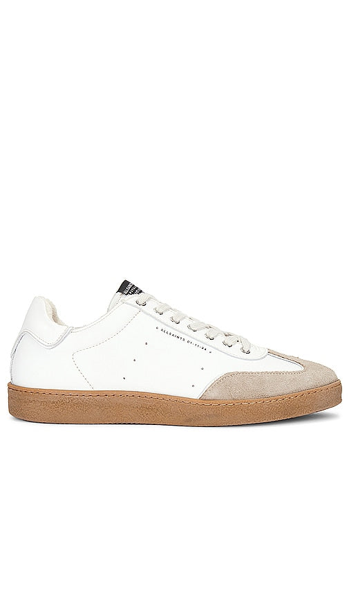 ALLSAINTS Leo Low Top in White - ALLSAINTS Leo Low Top en Blanc - ALLSAINTS Leo 白色低帮鞋 - ALLSAINTS Leo Low Top in Weiß - ALLSAINTS 레오 로우탑 화이트 색상 - ALLSAINTS Leo Low Top in bianco