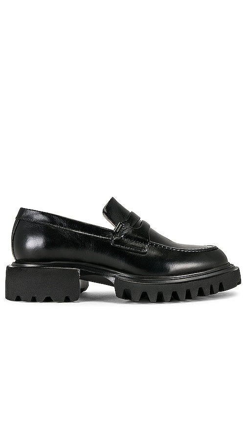 ALLSAINTS Lola Loafer in Black - Mocassins ALLSAINTS Lola en noir - ALLSAINTS Lola 黑色乐福鞋 - ALLSAINTS Lola Loafer in Schwarz - ALLSAINTS Lola 로퍼블랙 색상 - Mocassino Lola ALLSAINTS in nero