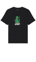 ALLSAINTS Lounge Lizard T-shirt in Black - T-shirt ALLSAINTS Lounge Lézard en Noir - ALLSAINTS Lounge 黑色蜥蜴 T 恤 - ALLSAINTS Lounge Lizard T-Shirt in Schwarz - ALLSAINTS 라운지 리자드 티셔츠블랙 컬러 - T-shirt ALLSAINTS Lounge Lizard in nero