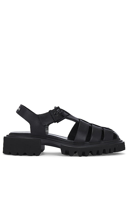 ALLSAINTS Nessa Sandal in Black - Sandales ALLSAINTS Nessa en noir - ALLSAINTS Nessa 黑色凉鞋 - ALLSAINTS Nessa Sandale in Schwarz - ALLSAINTS NESSA 샌들블랙 색상 - Sandalo ALLSAINTS Nessa in nero