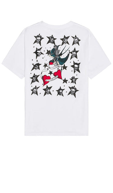 ALLSAINTS Pilot Tee in White - T-shirt pilote ALLSAINTS en blanc - ALLSAINTS 白色飞行员 T 恤 - ALLSAINTS Pilot T-Shirt in Weiß - ALLSAINTS 파일럿 티셔츠 화이트 색상 - T-shirt pilota ALLSAINTS in bianco