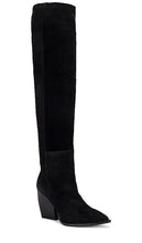 ALLSAINTS Reina Suede Boot in Black
