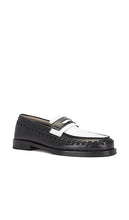 ALLSAINTS Sammy Leather Loafer in Black,White