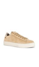 ALLSAINTS Shana Suede Sneaker in Beige