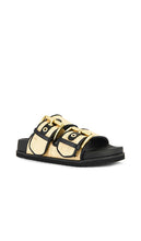 ALLSAINTS Sian Raffia Sandal in Black