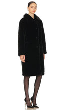 ALLSAINTS Sora Faux Fur Coat in Black