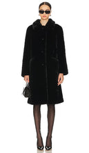 ALLSAINTS Sora Faux Fur Coat in Black - ALLSAINTS Sora - Manteau en fausse fourrure noir - ALLSAINTS Sora 黑色人造毛皮大衣 - ALLSAINTS Sora Kunstpelzmantel in Schwarz - ALLSAINTS Sora 인조 퍼 코트블랙 색상 - Cappotto in pelliccia sintetica ALLSAINTS Sora in nero