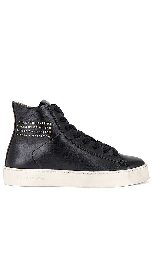 ALLSAINTS Tana High Top in Black - ALLSAINTS Tana haut en noir - ALLSAINTS Tana 黑色高帮 - ALLSAINTS Tana High Top in Schwarz - ALLSAINTS TANA 하이탑 - ALLSAINTS Tana High Top in nero