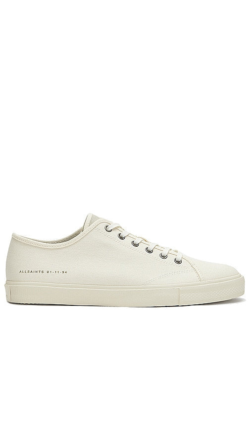 ALLSAINTS Theo Low Top in White - ALLSAINTS Theo bas haut en blanc - ALLSAINTS Theo 白色低帮鞋 - ALLSAINTS Theo Low Top in Weiß - ALLSAINTS THEO 로우탑 화이트 색상 - ALLSAINTS Theo Low Top in bianco
