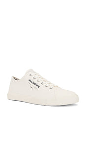 ALLSAINTS Underground Canvas Low Top in White