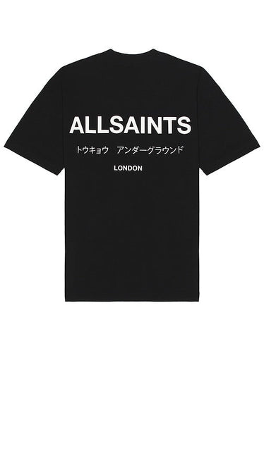 ALLSAINTS Underground Crew in Black - ALLSAINTS Underground Crew en noir - ALLSAINTS Underground Crew 黑色 - ALLSAINTS Underground Crew in Schwarz - ALLSAINTS 언더그라운드 크루 블랙 색상 - Equipaggio sotterraneo degli ALLSAINTS in nero