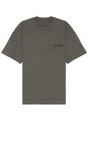 ALLSAINTS Underground Short Sleeve Crew in Grey
