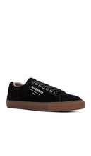 ALLSAINTS Underground Suede Lowtop in Black
