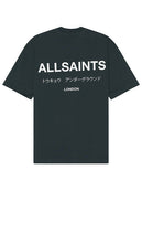ALLSAINTS Underground Tee in Blue - T-shirt ALLSAINTS Underground en bleu - ALLSAINTS Underground 蓝色 T 恤 - ALLSAINTS Underground T-Shirt in Blau - ALLSAINTS 언더그라운드 티셔츠 - T-shirt metropolitana ALLSAINTS in blu