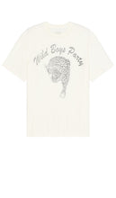 ALLSAINTS Wild Boys Tee in White - T-shirt ALLSAINTS Wild pour garçons en blanc - ALLSAINTS Wild Boys 白色 T 恤 - ALLSAINTS Wild Boys T-Shirt in Weiß - ALLSAINTS WILD 보이즈 티셔츠 화이트 색상 - Maglietta ALLSAINTS Wild Boys in bianco