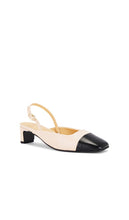 ALOHAS Lindy Bicolor Pumps in Cream