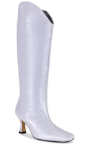 ALOHAS Billy Leather Boot in Mauve