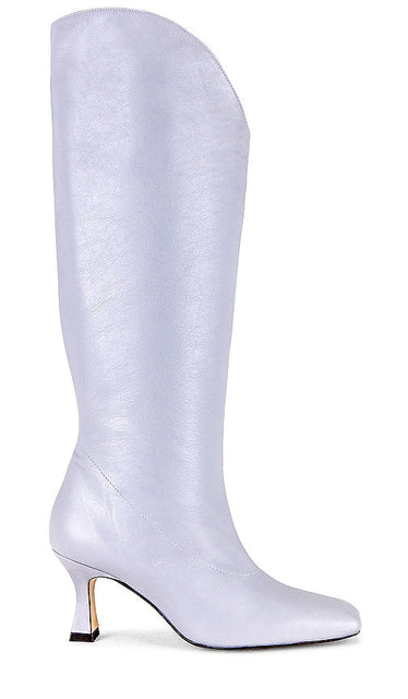 ALOHAS Billy Leather Boot in Mauve - Botte en cuir ALOHAS Billy en mauve - ALOHAS Billy 紫红色皮靴 - ALOHAS Billy Lederstiefel in Mauve - ALOHAS Billy 레더 부츠 - ALOHAS Billy Stivale in pelle color malva