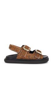ALOHAS Harper Sandals in Brown | Soft Tan Slides for Women