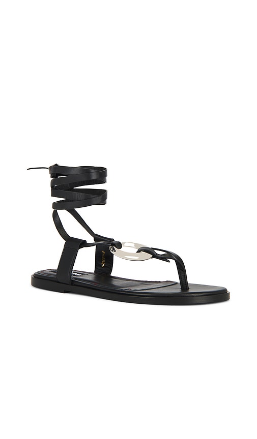 ALOHAS Moroisa Sandals in Black