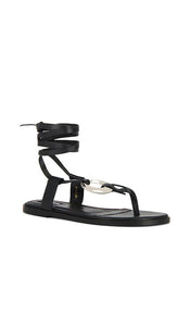ALOHAS Moroisa Sandals in Black