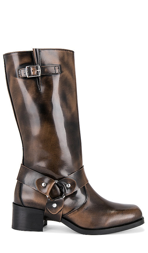 ALOHAS Rocky Boot in Brown - Botte ALOHAS Rocky en marron - ALOHAS 棕色 Rocky 靴子 - ALOHAS Rocky Boot in Braun - ALOHAS 록키 부츠 브라운 색상 - Stivale ALOHAS Rocky in marrone