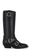 ALOHAS Ryder Boot in Black | Black Heeled Boots for Women