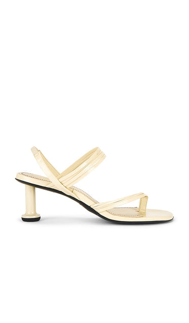 ALOHAS Salsa Sandals in Cream | Cream Heeled Sandals for Women