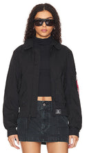 ALPHA INDUSTRIES Mod Bomber Jacket in Black
