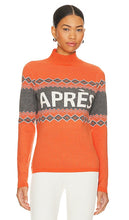 Alp N Rock Aurora Mock Neck Sweater in Orange - Alp N Rock - Aurora - Pull à col montant en orange - Alp N Rock Aurora 橙色小高领毛衣 - Alp N Rock Aurora Stehkragenpullover in Orange - Alp N Rock 오로라 모크넥 스웨터 오렌지 색상 - Maglione a collo alto Alp N Rock Aurora in arancione